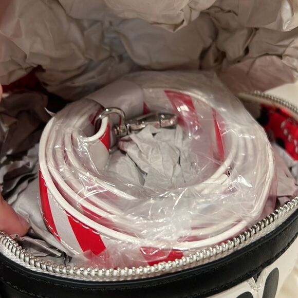 Loungefly X Disney Mickey Mouse Hot Cocoa Mug Crossbody Holiday SCENTED NWT - Picture 8 of 9